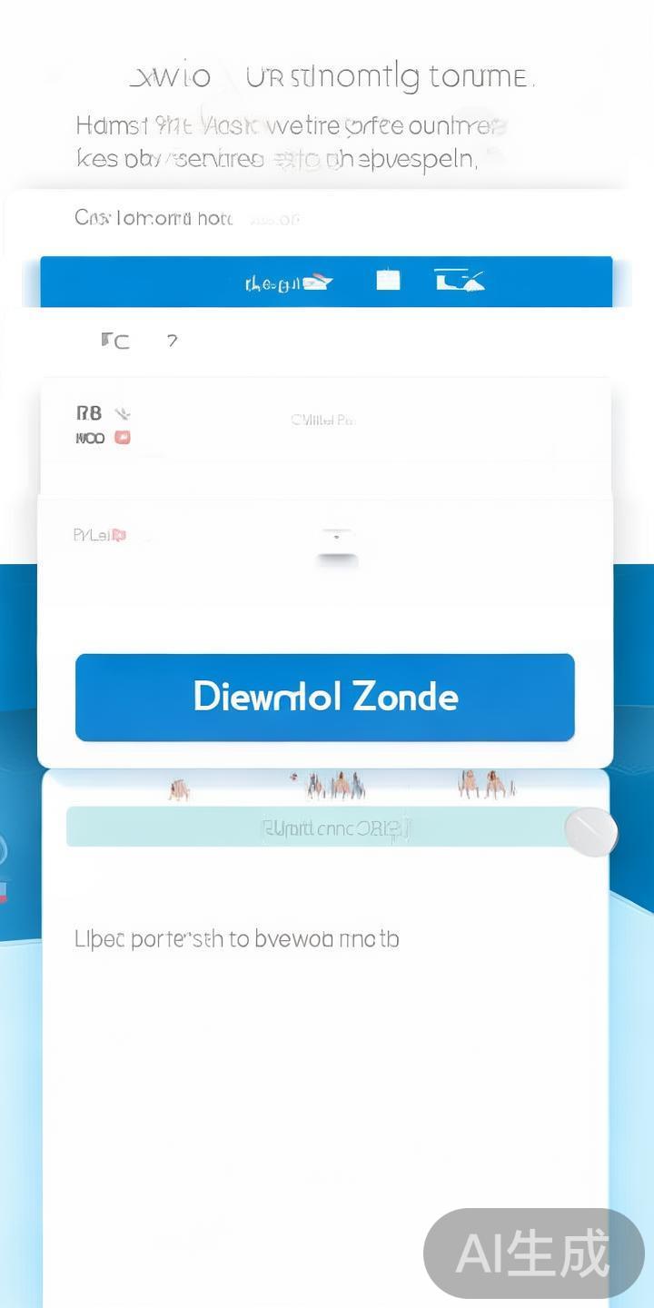 第三步：进入下载页面。登录后，导航到【下载专区】，
